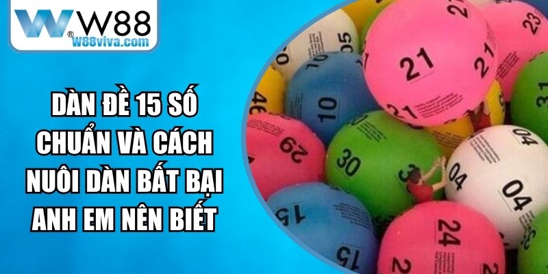 Dàn đề 15 số chuẩn
